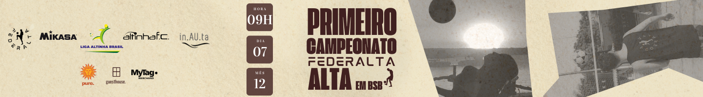 1º Campeonato de altinha de Brasília (INSCRIÇÕES CAMPEONATO)